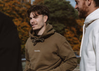 Simple Brand - Hoodie - Khaki