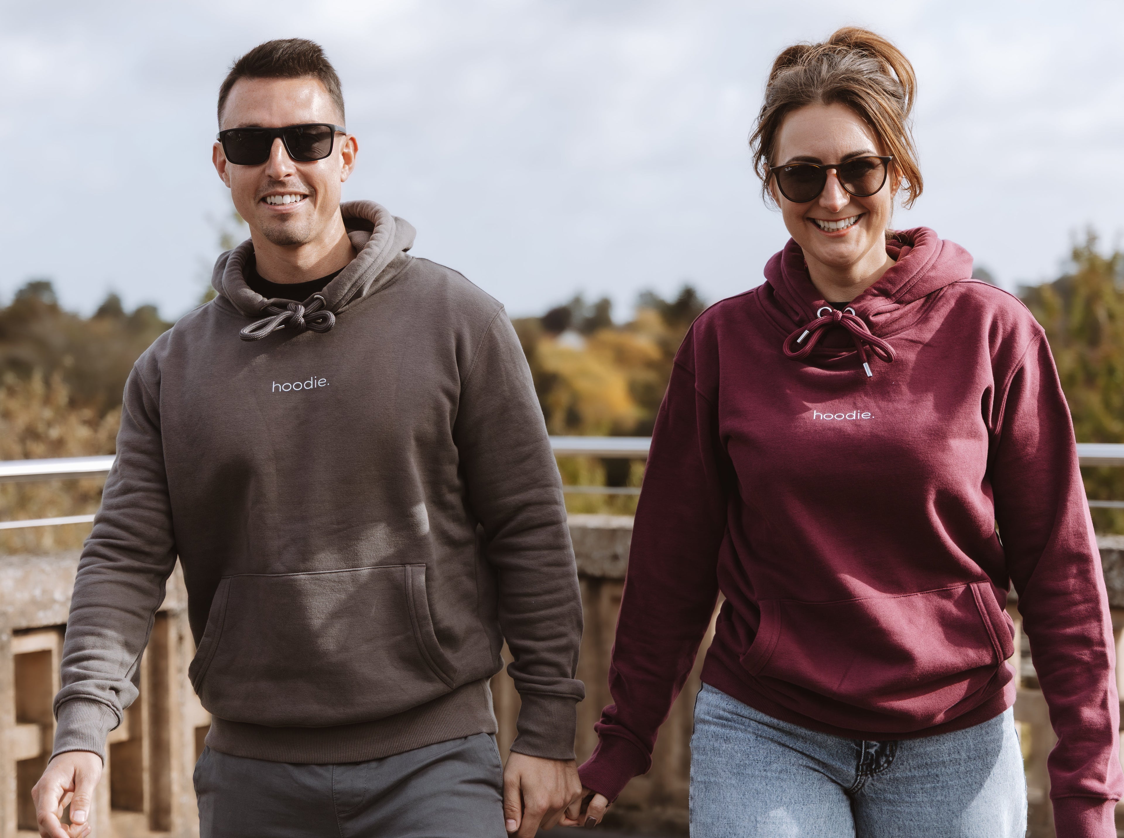 Simple Brand - Hoodie - Charcoal