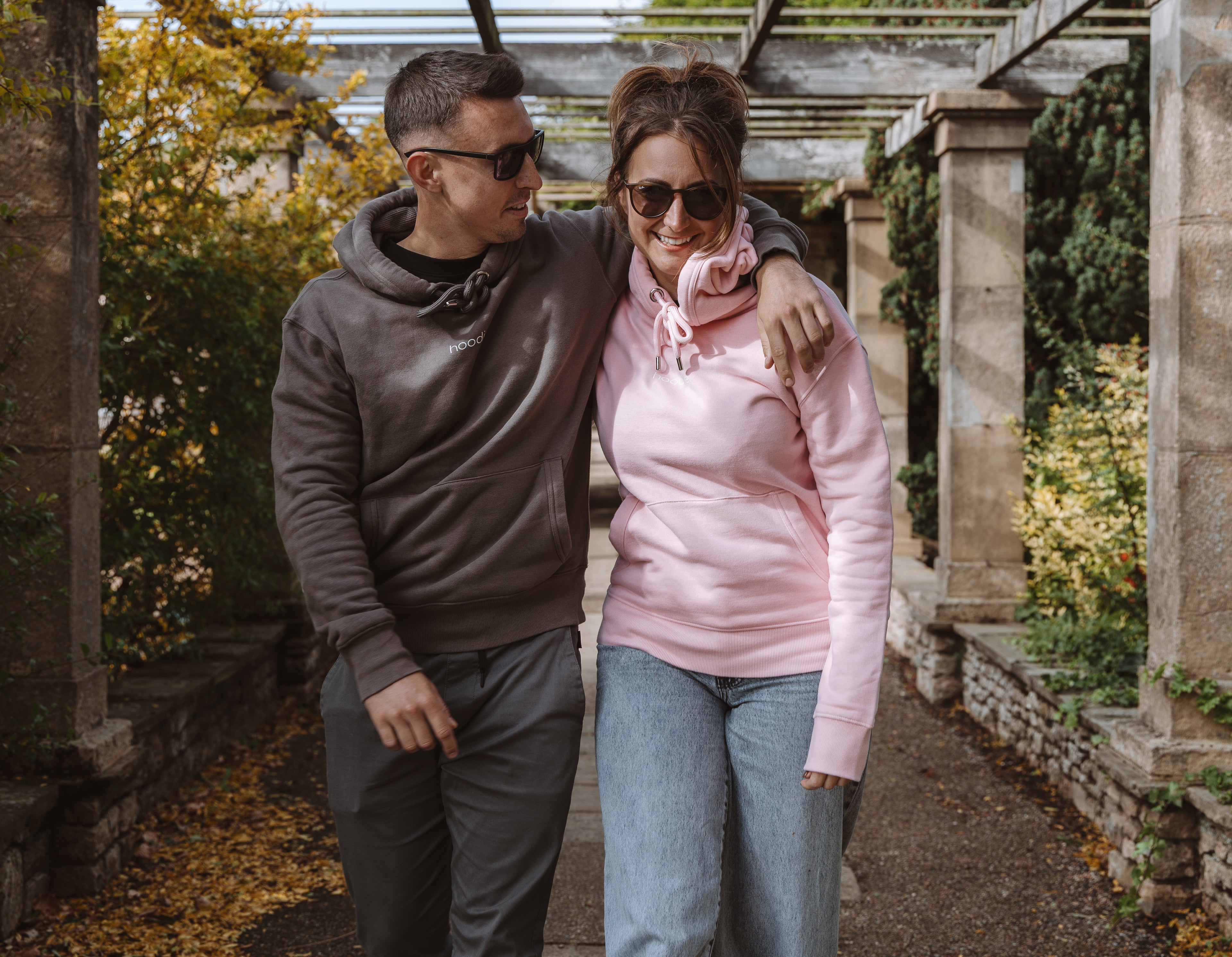 Simple Brand - Hoodie - Pink