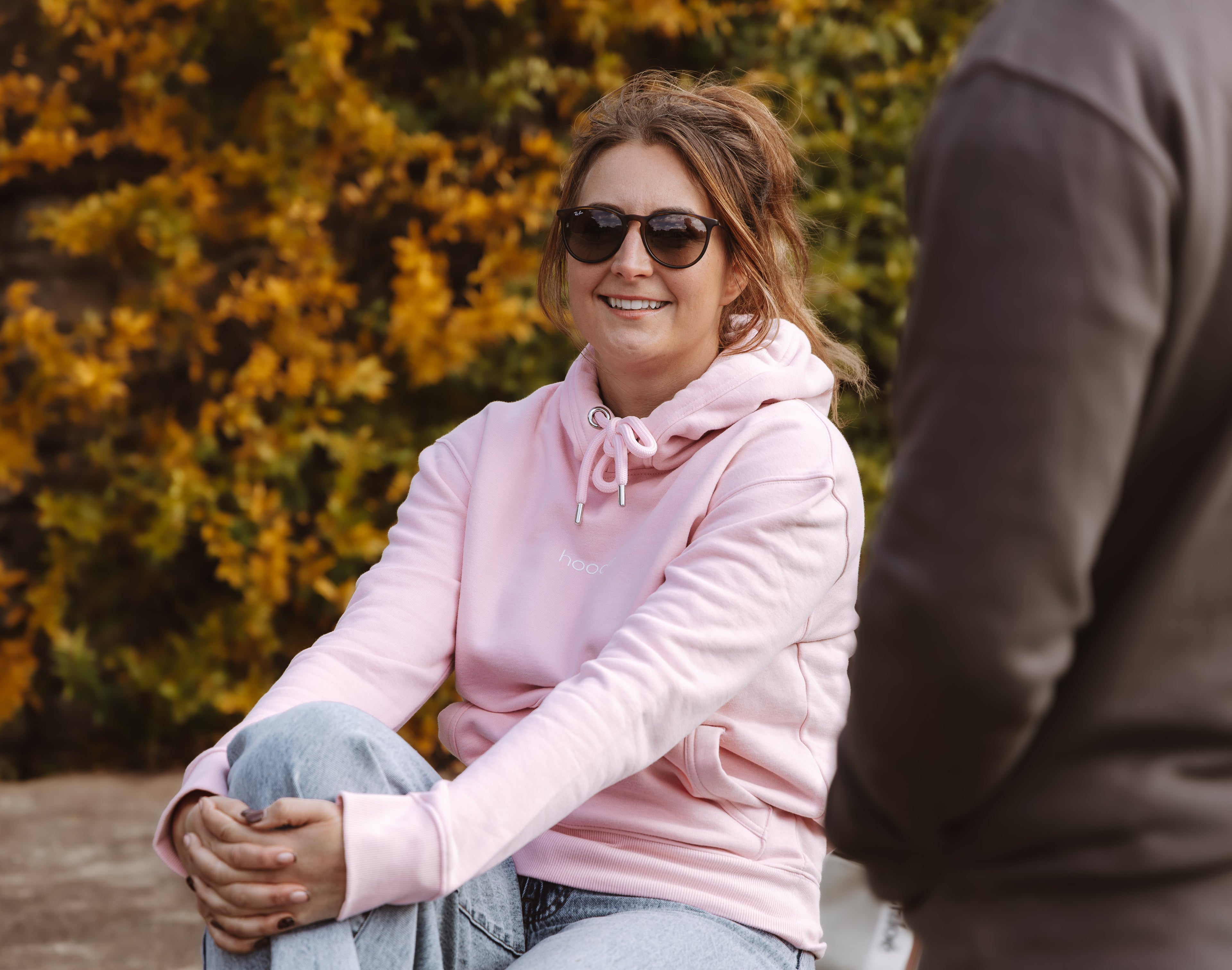 Simple Brand - Hoodie - Pink