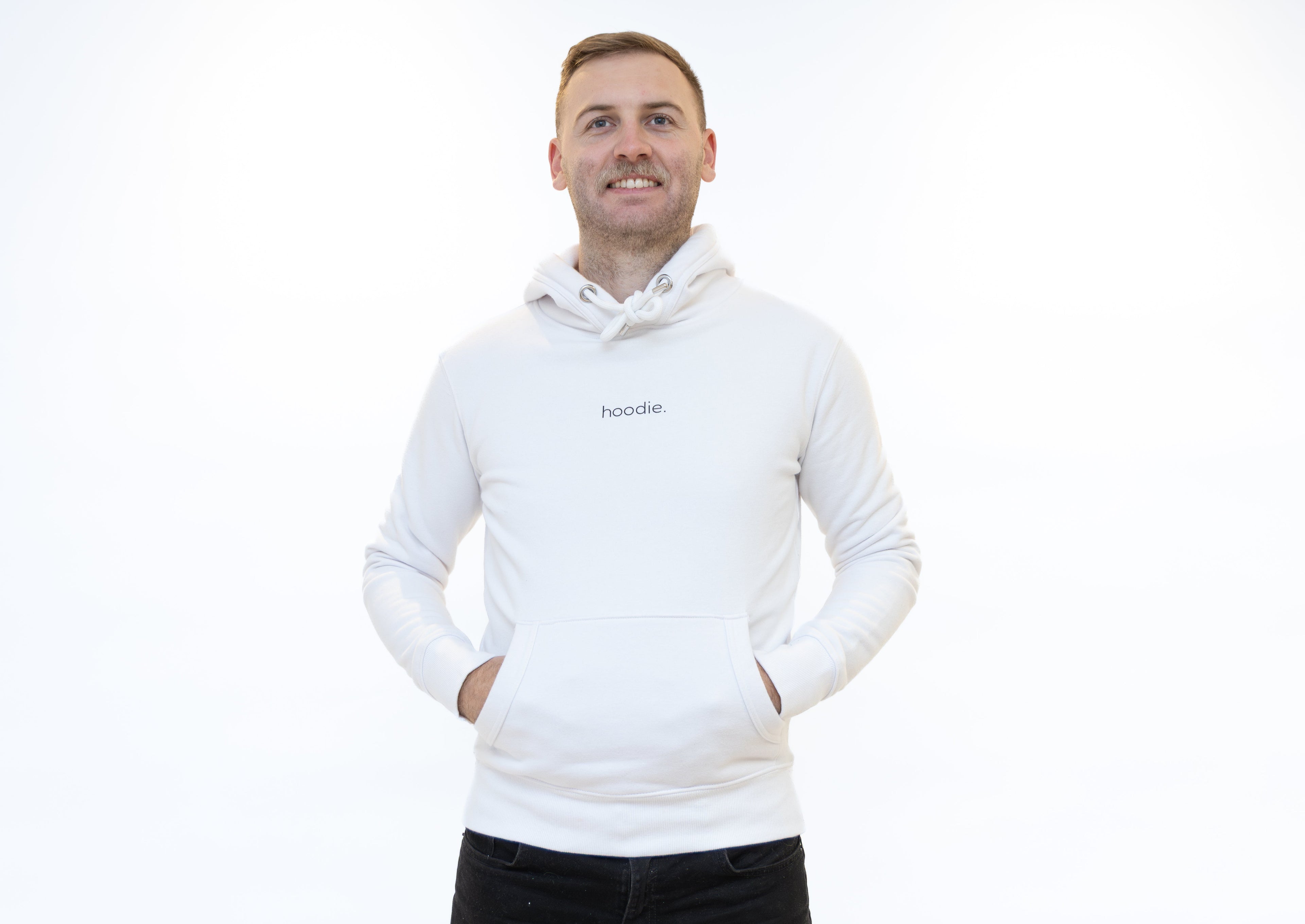 Simple Brand - Hoodie - White