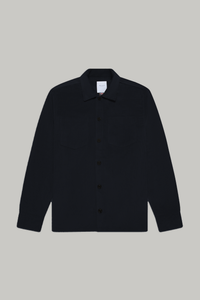 Bart Corduroy Overshirt - Black