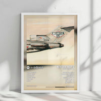 Beastie Boys "Licensed to Ill" Album Cover Poster - with Complete Tracklist