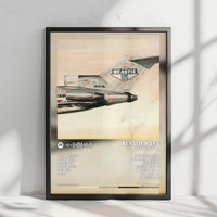 Beastie Boys "Licensed to Ill" Album Cover Poster - with Complete Tracklist