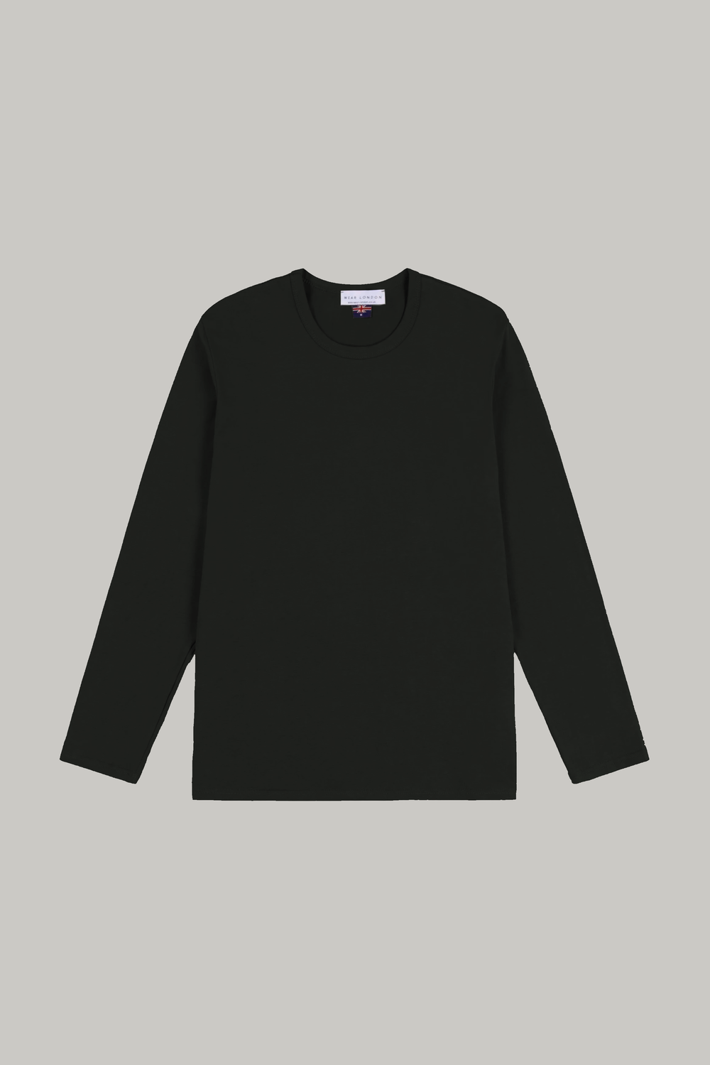 Bevis Long Sleeve Cotton T-shirt - Chocolate