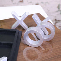 Bhavari Handmade Wooden Tic Tac Toe Game - Elegant Home Decor and Fun Family Activity