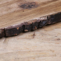 Bhimra Wooden Long Serving Board 101cm Bark Edge