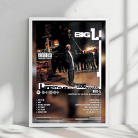 Big L "Lifestylez ov da Poor & Dangerous" Album Cover Poster - with Complete Tracklist