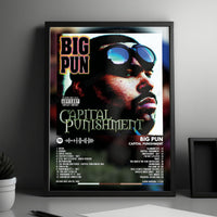 Big Pun "Capital Punishment" Album Cover Poster - with Complete Tracklist