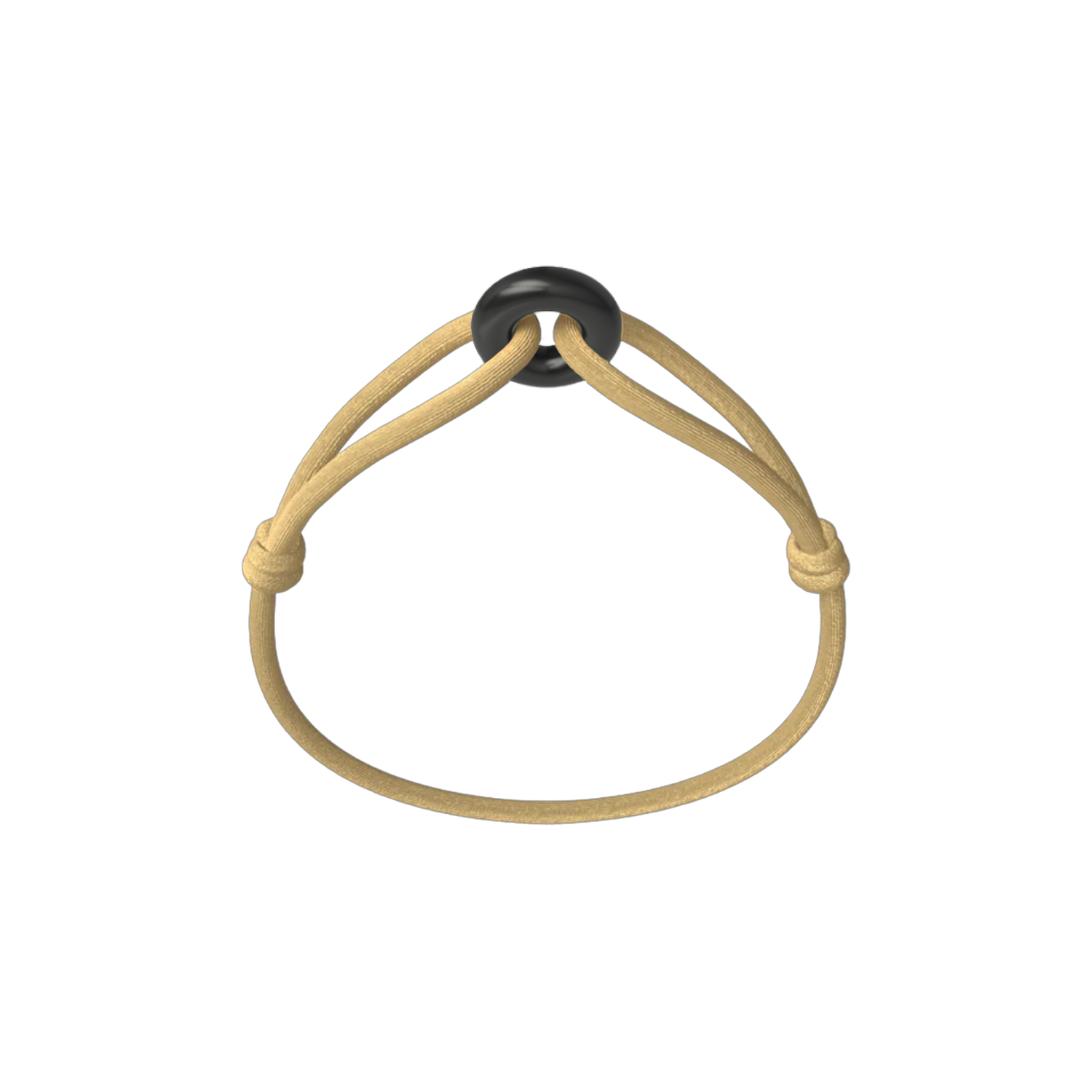 Black Soho Cord Bracelet