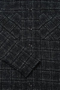 Bart Frame Overshirt - Black / White