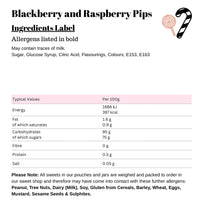 Blackberry and Raspberry Pips