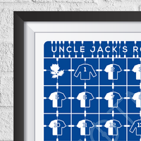 Blackburn 'Uncle Jack's Rovers' 1994/1995 Print