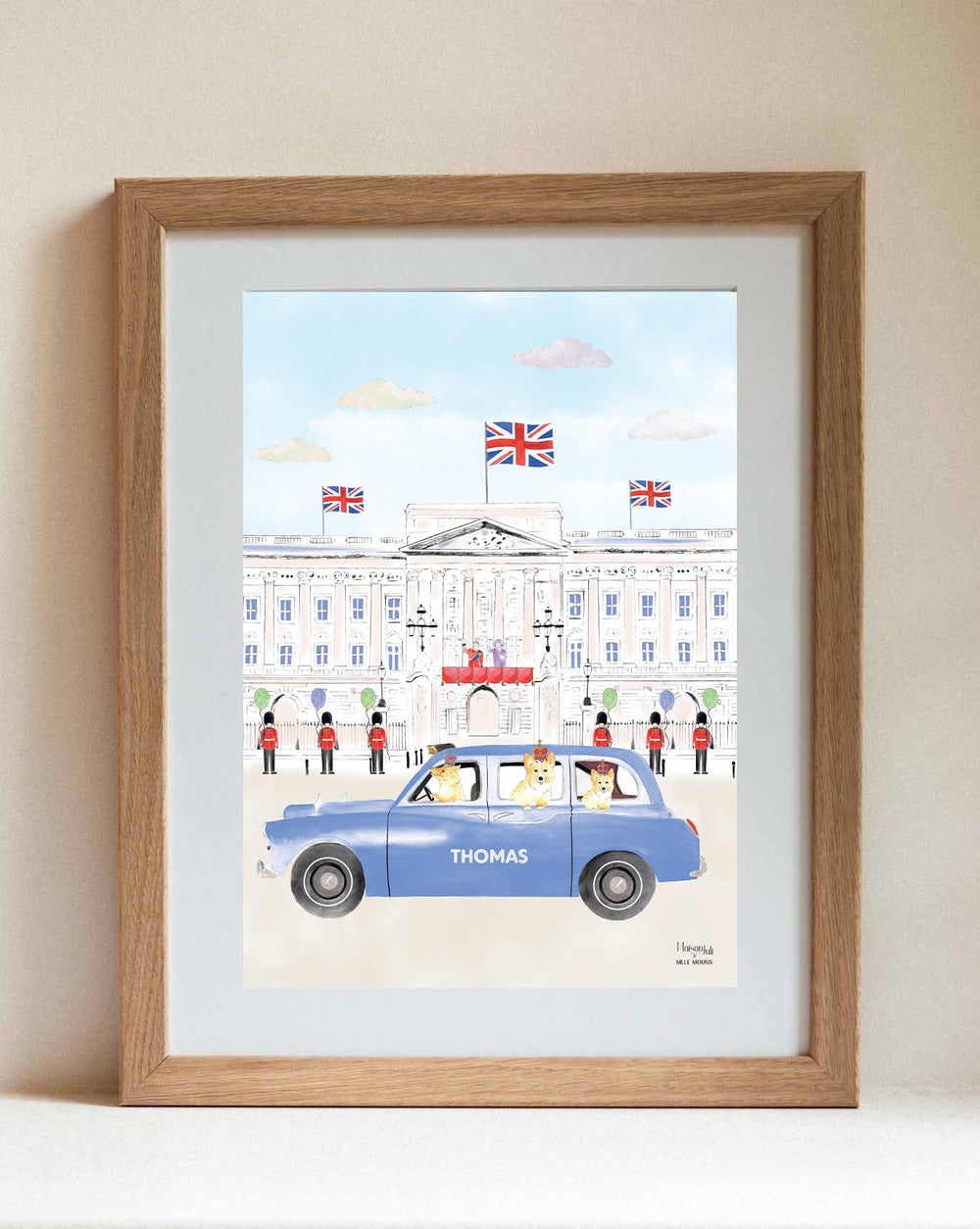 The Blue Black Cab of London
