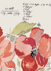 No.044 - Bloomsbury Blooms  - Vintage Archive Poster Prints