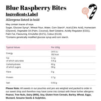 Blue Raspberry Bites