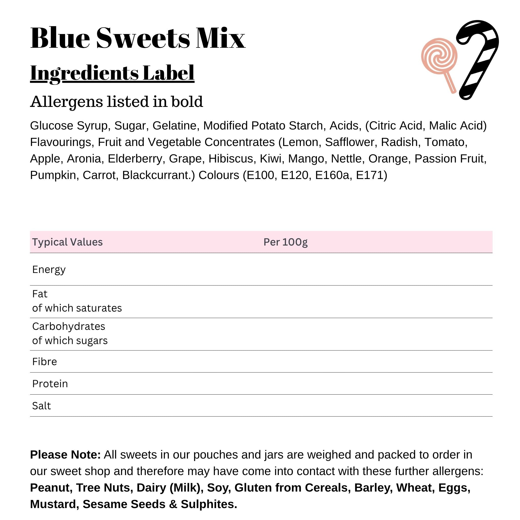 Blue Sweets Mix