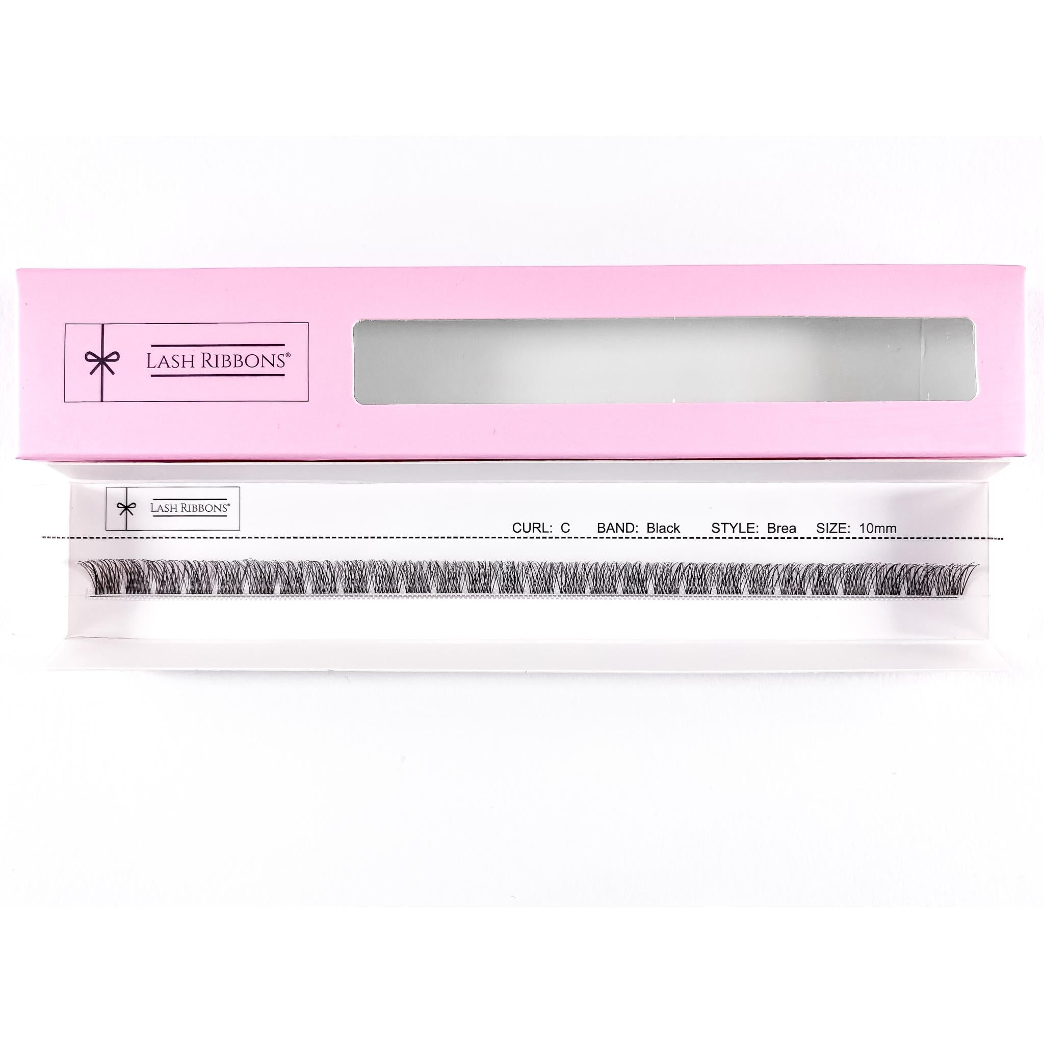 Brea - 'C' Curl Lash Ribbons® Invisible Band