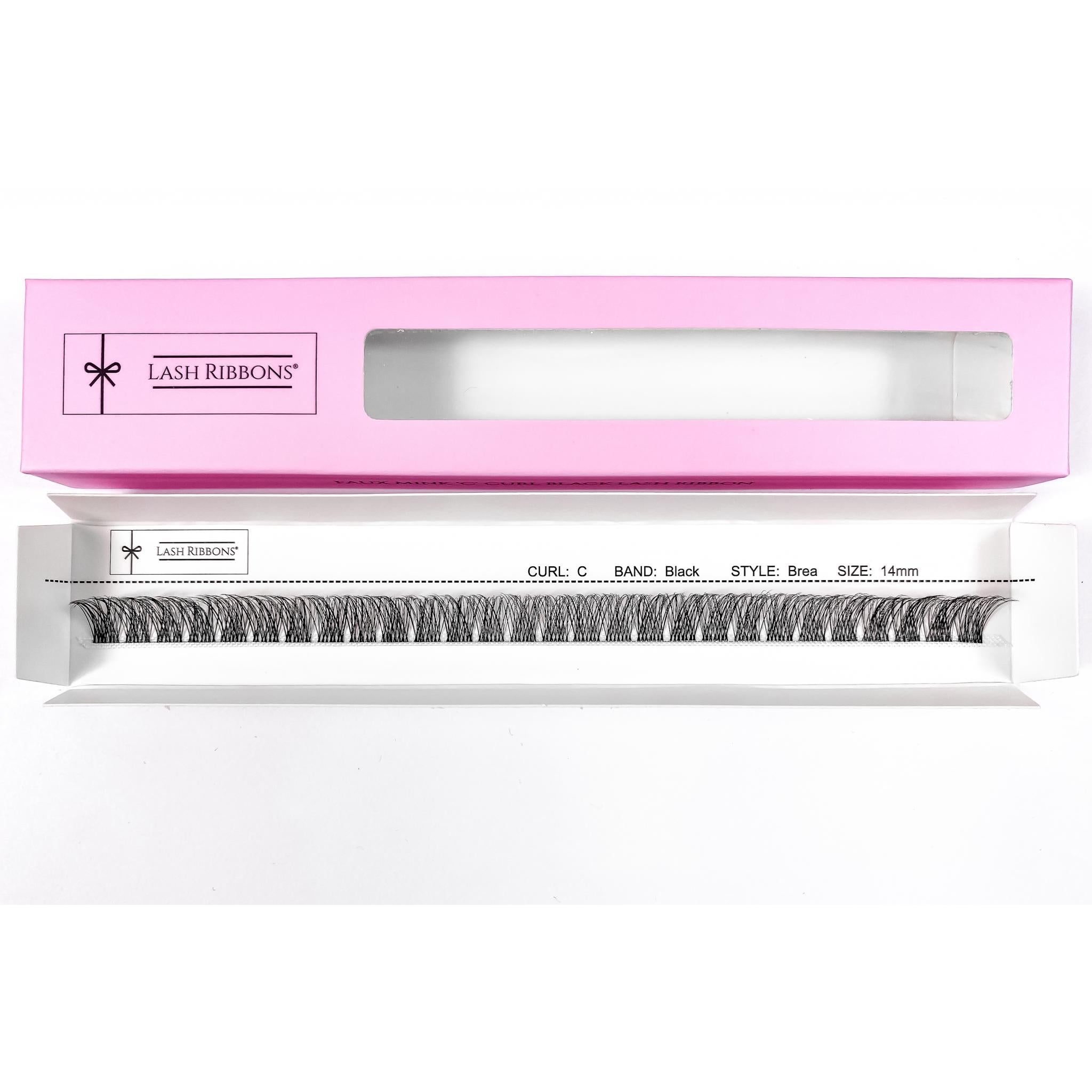 Brea - 'C' Curl Lash Ribbons® Invisible Band