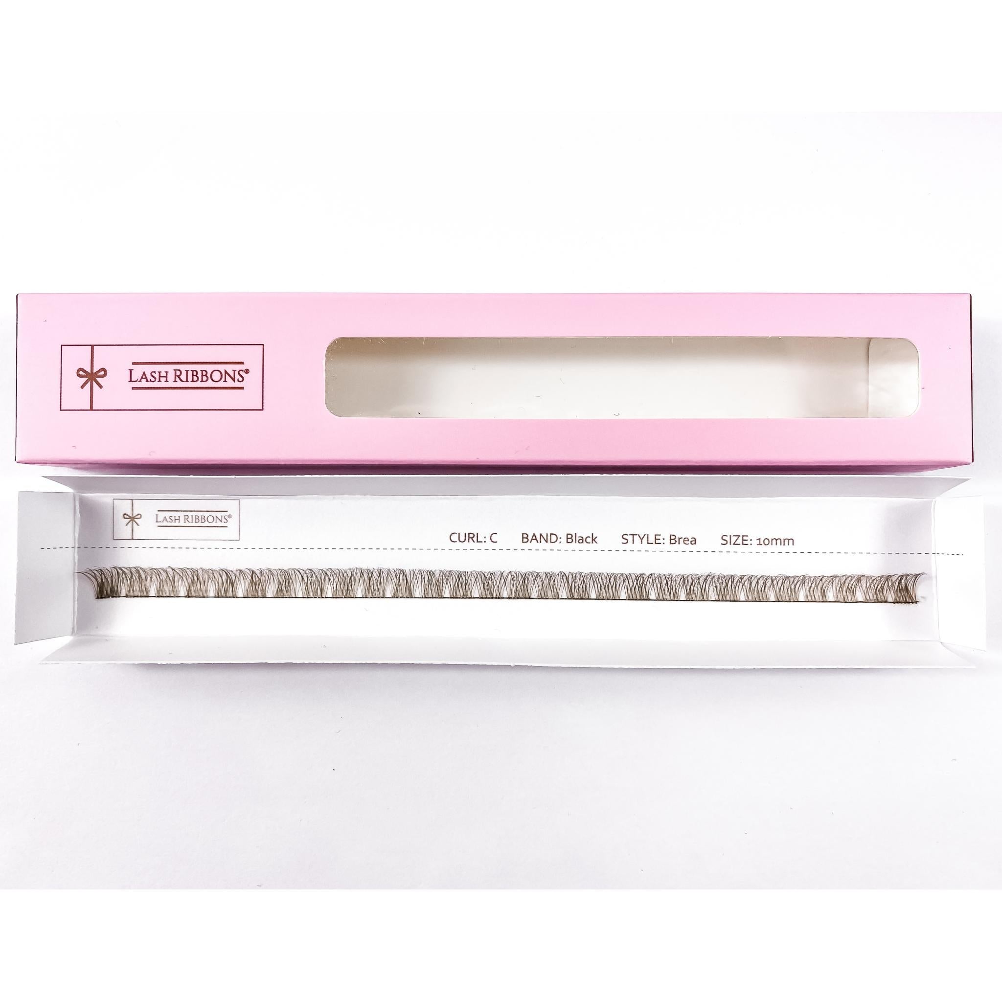 Brea - 'C' Curl Brown Lash Ribbons®