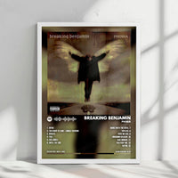 Breaking Benjamin "Phobia" Album Cover Poster - with Complete Tracklist