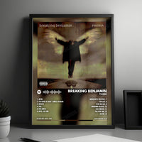 Breaking Benjamin "Phobia" Album Cover Poster - with Complete Tracklist