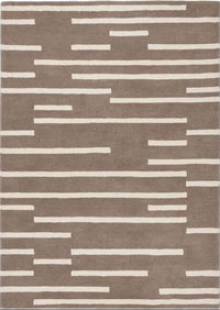 Broken Stripe Wool Rug
