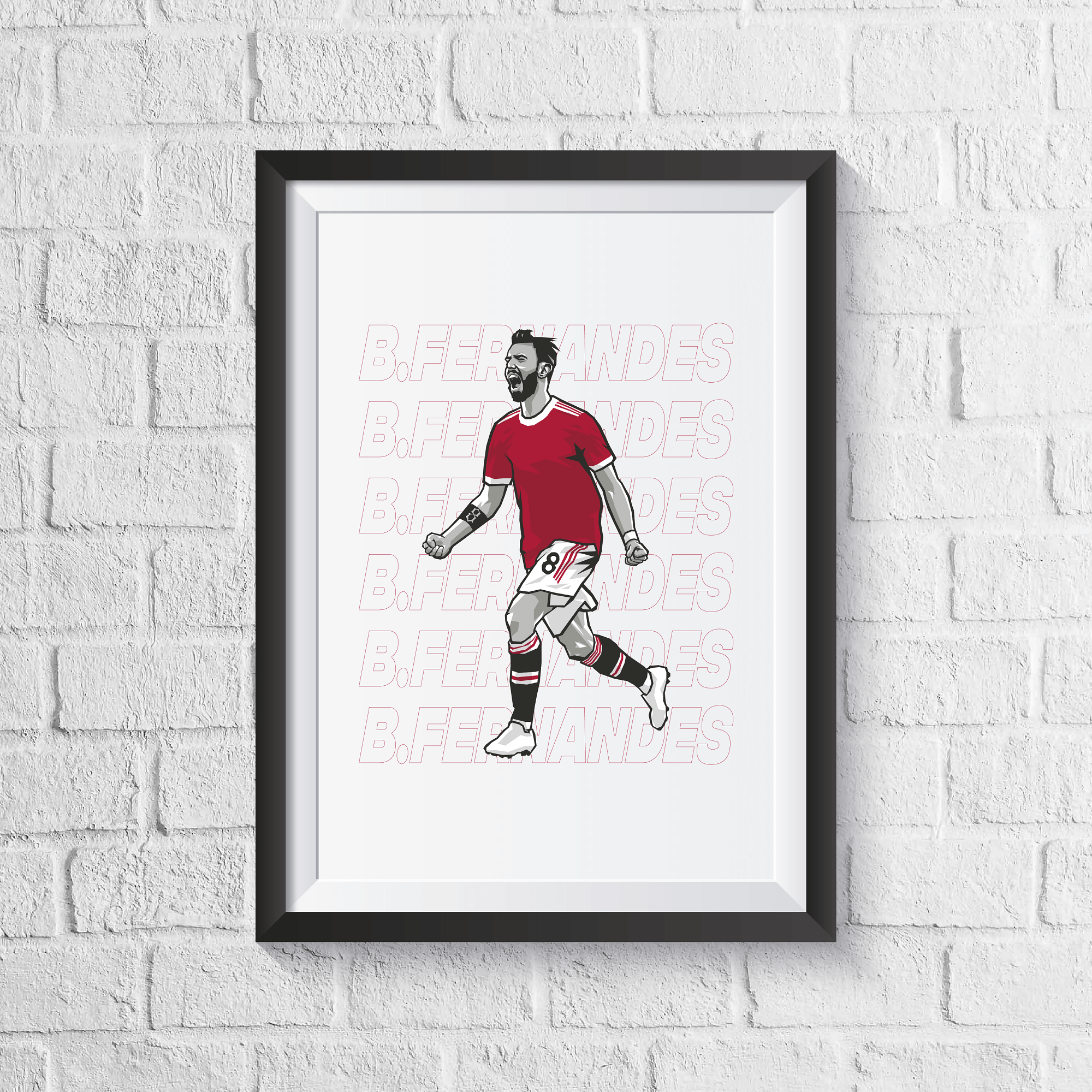 Bruno Fernandes Print