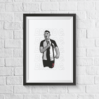 Bruno Guimaraes Newcastle Print