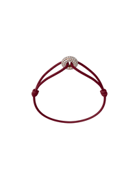 Mini Rose Soho Pavé Cord Bracelet