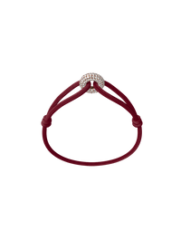 Rose Soho Pavé Cord Bracelet