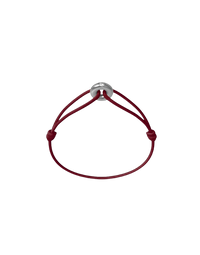 Mini Silver Soho Diamond Cord Bracelet