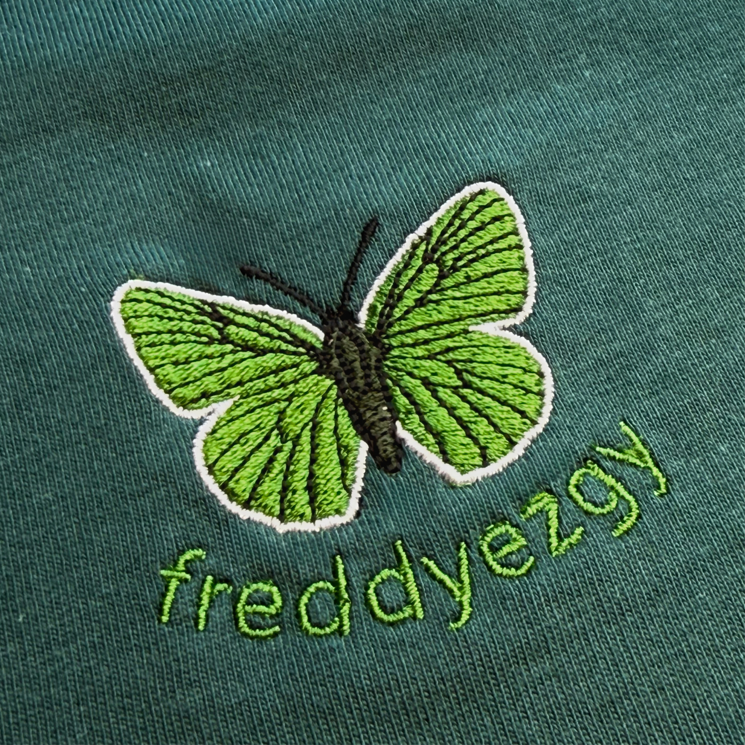 Green Hairstreak Butterfly T-Shirt - Butterfly - Unisex Relaxed Fit