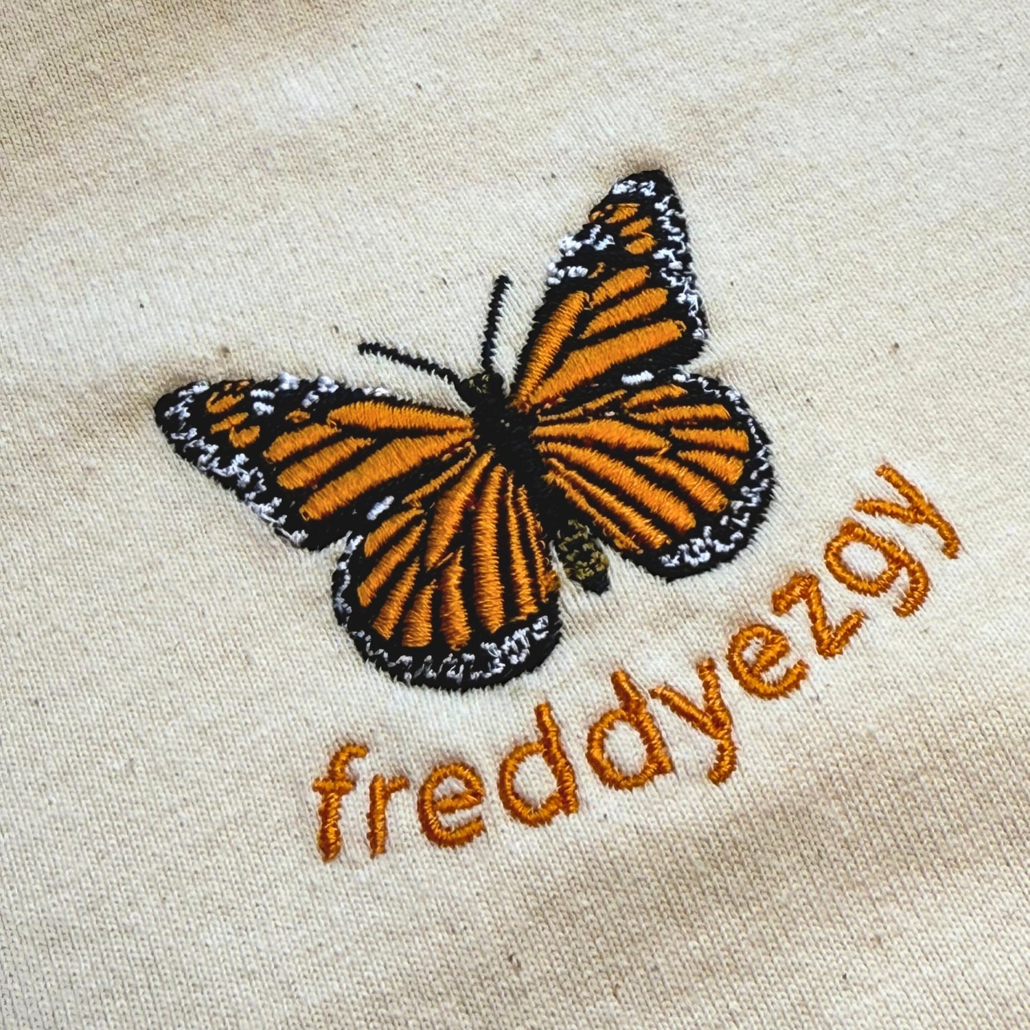 Monarch Butterfly Cropped Hoodie - Butterfly - Unisex Relaxed Fit