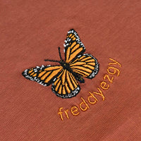 Monarch Butterfly Cropped Hoodie - Butterfly - Unisex Relaxed Fit