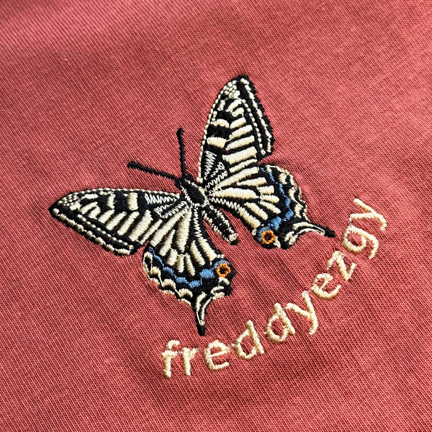 Swallowtail Butterfly Cropped Hoodie - Butterfly - Unisex Relaxed Fit