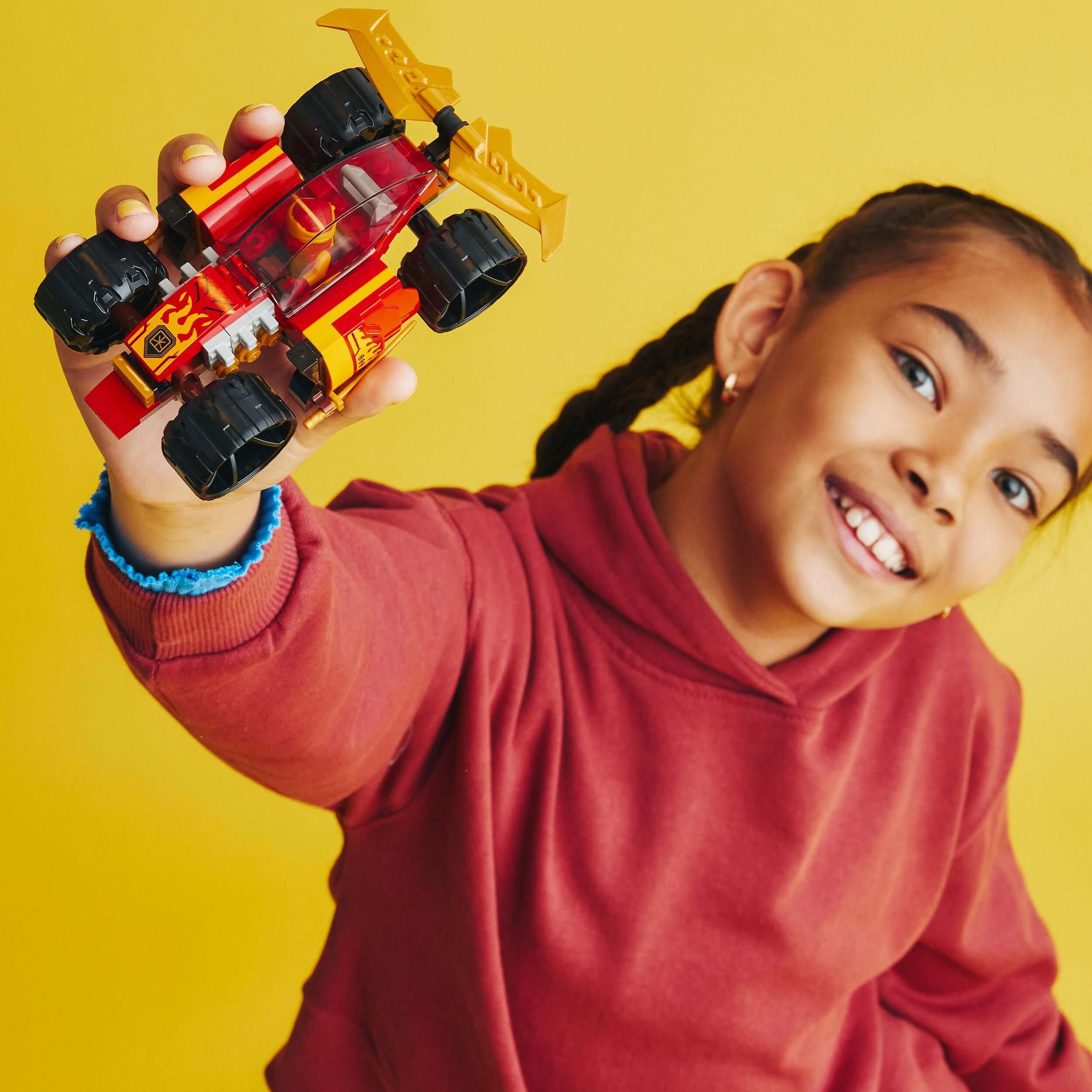 Lego Ninjago 71780 Kai’s Ninja Race Car EVO for Children Ages 6 and Up