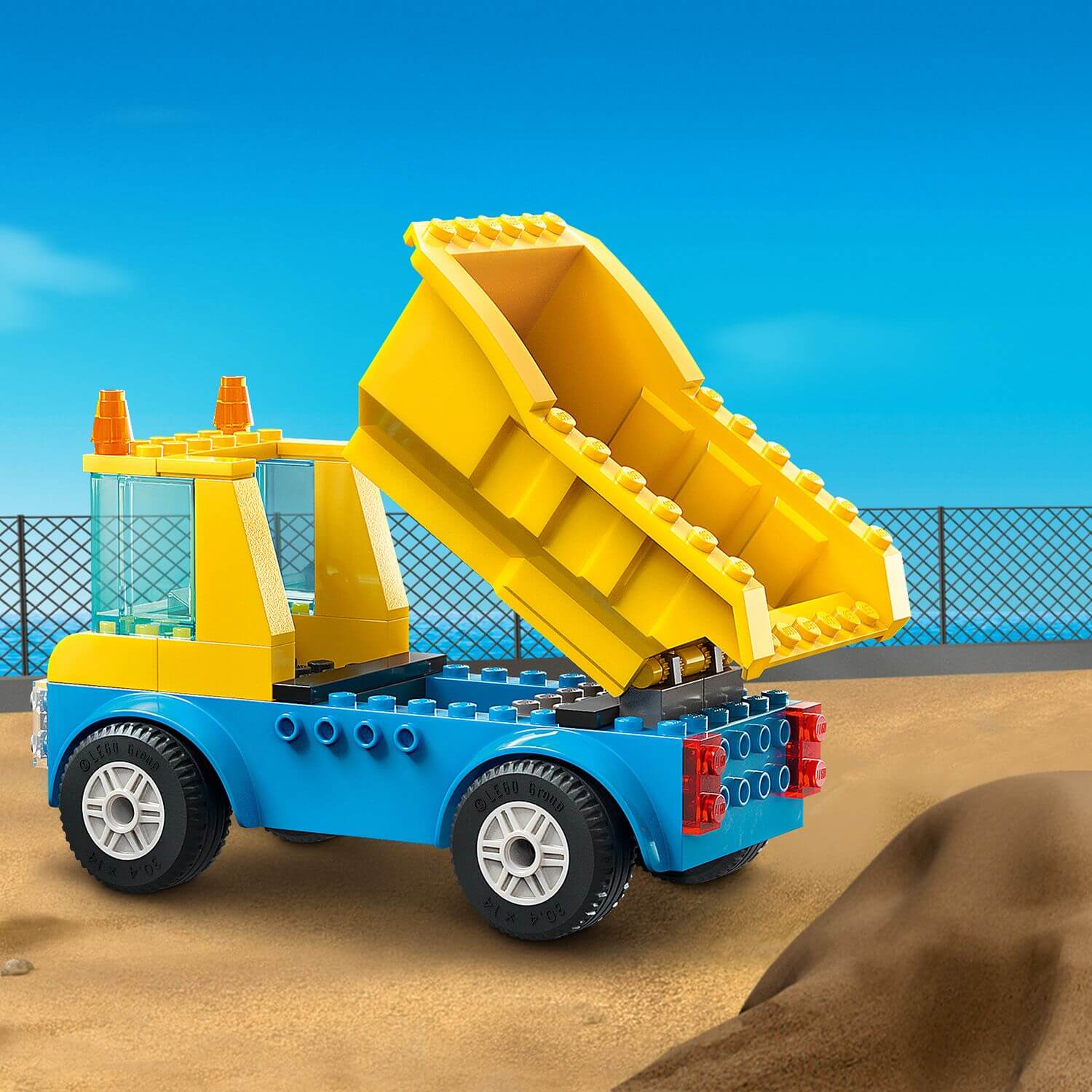 Lego City 60391 Construction Trucks & Wrecking Ball Crane for Ages 4+