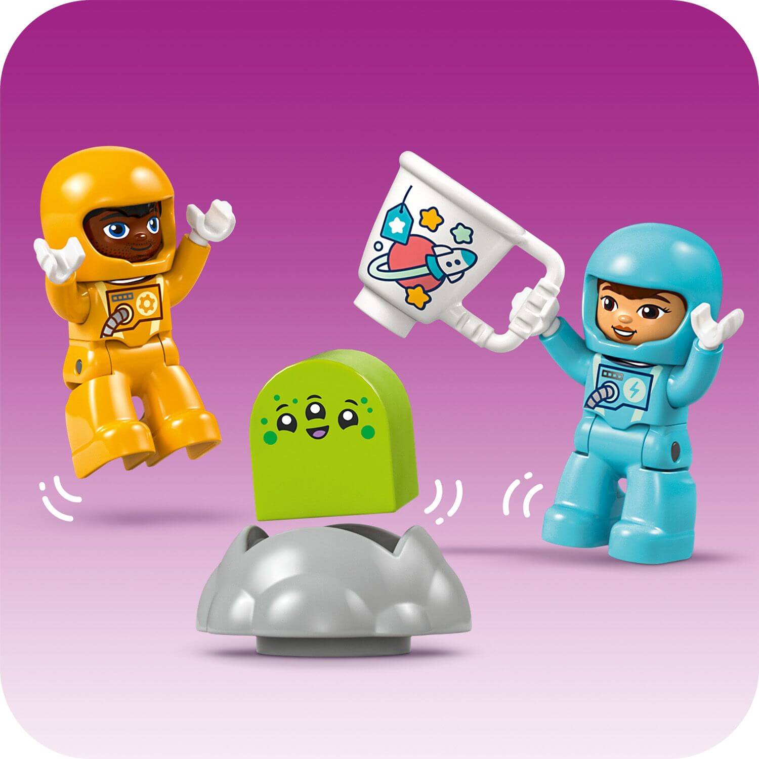 Lego Duplo 10422 3 in 1 Space Shuttle Adventure for Toddlers Ages 3+