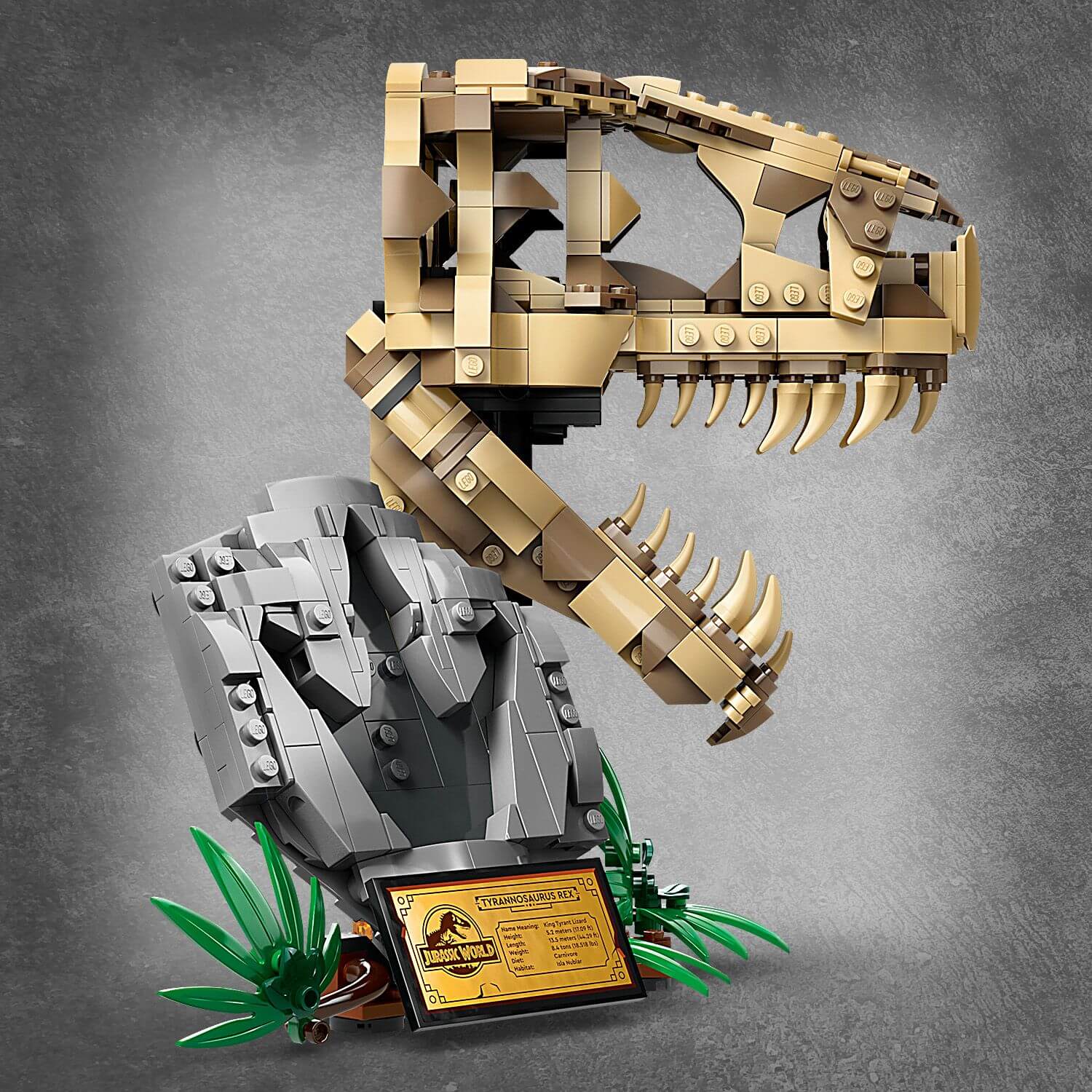Lego Jurassic World 76964 Dinosaur Fossils: T.rex Skull for Ages 9+
