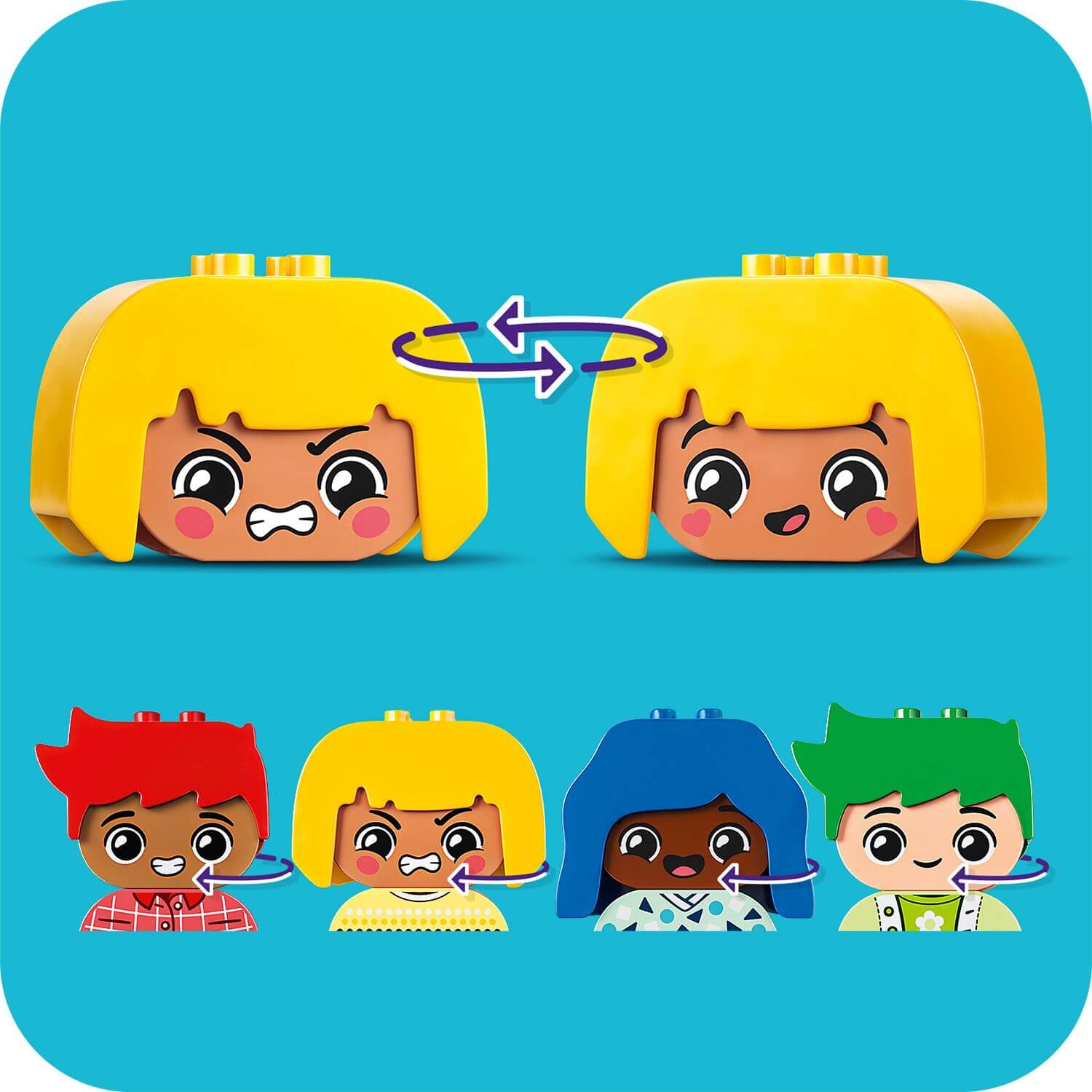 Lego Duplo 10415 My First Big Feelings & Emotions for Ages 18M and Up