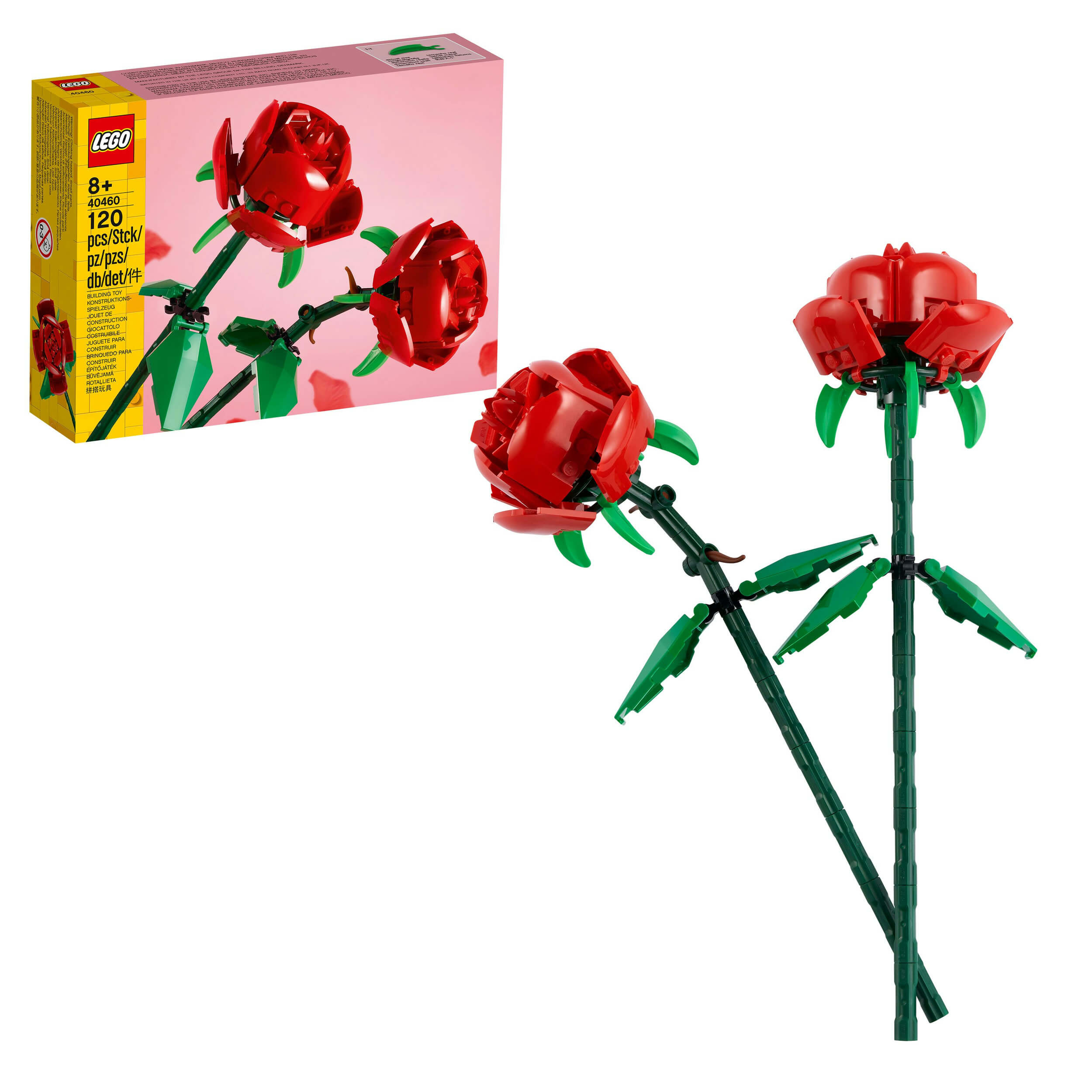 Lego Botanicals 40460 Roses Building Toy Gift for Ages 8 and Up