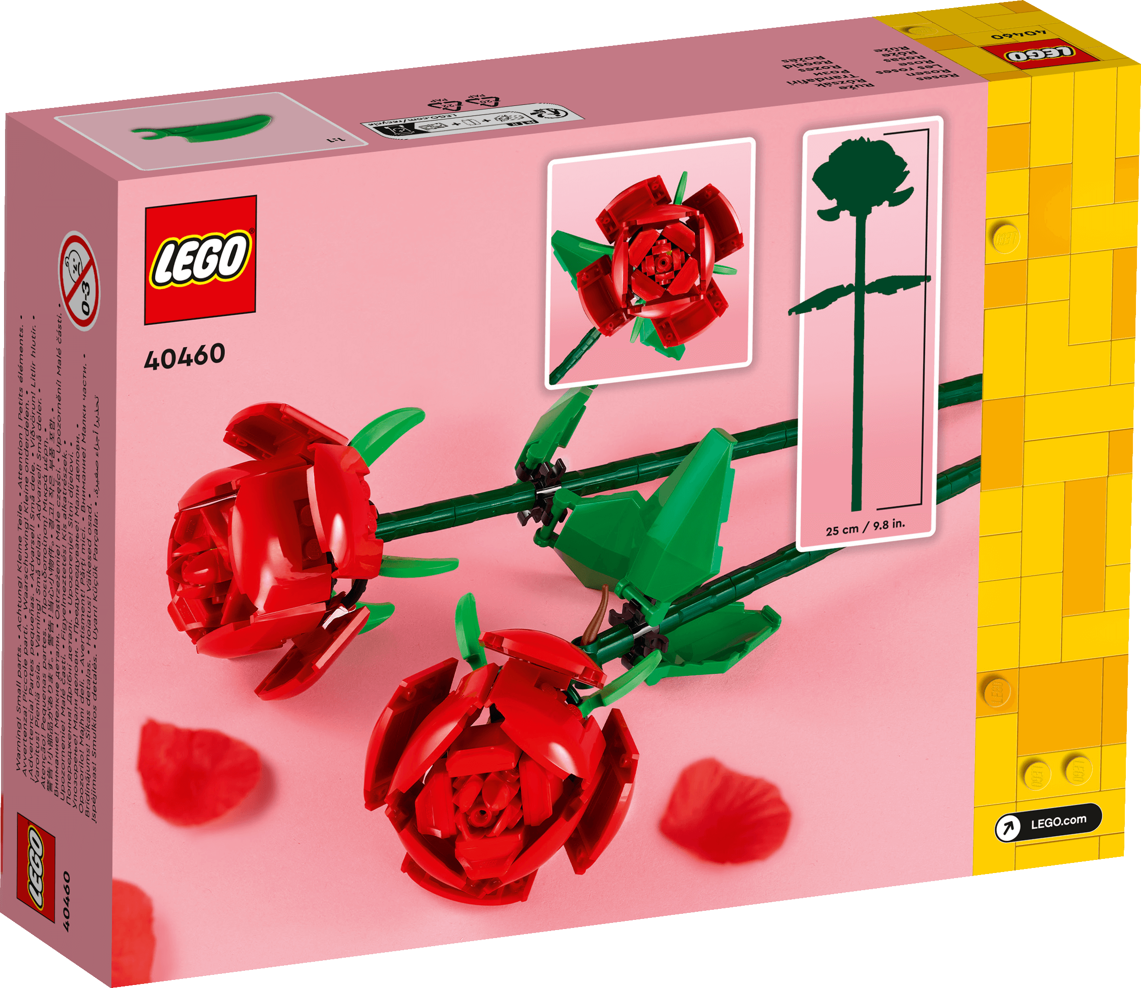 Lego Botanicals 40460 Roses Building Toy Gift for Ages 8 and Up