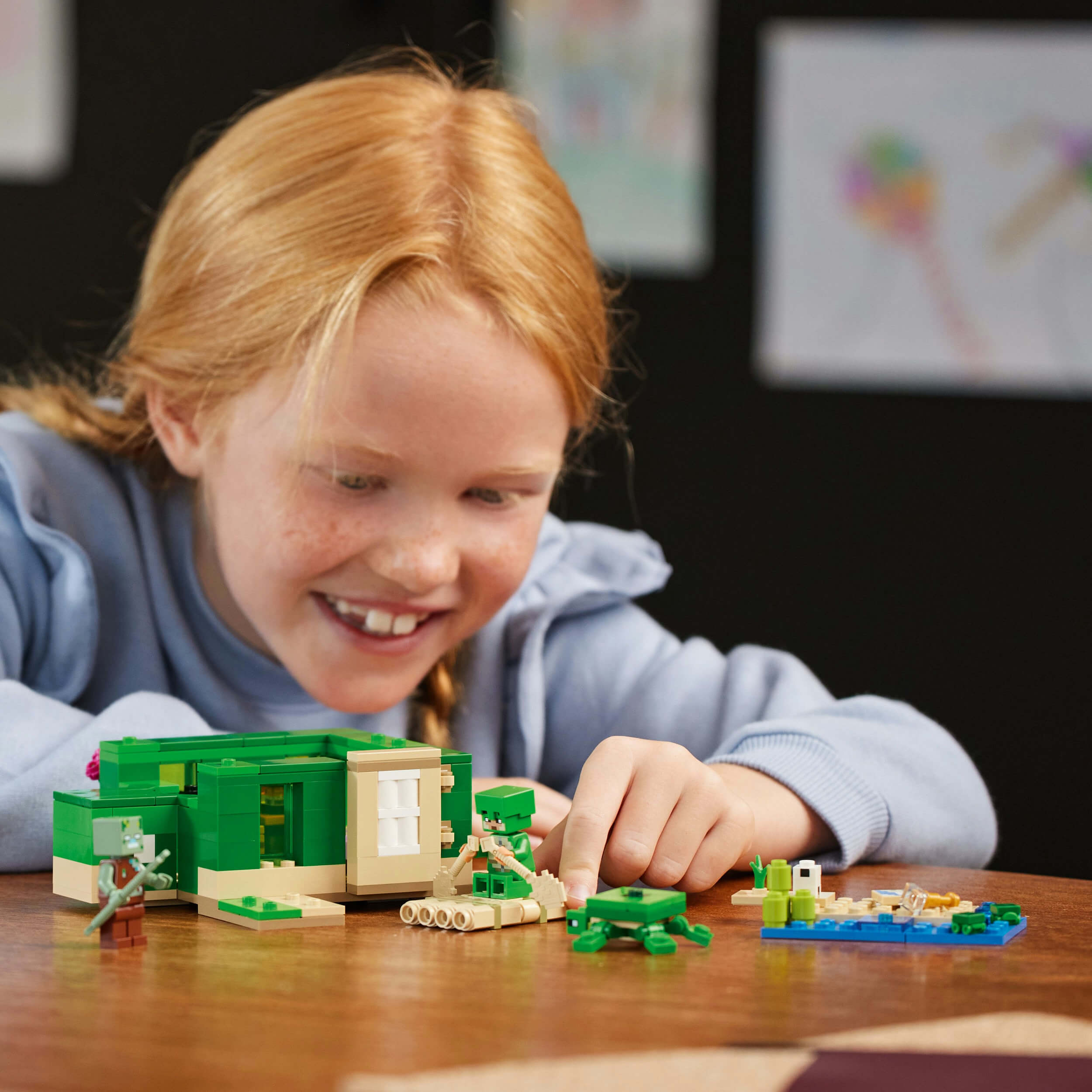 Lego Minecraft 21254 The Turtle Beach House Playset for Ages 8 and Up