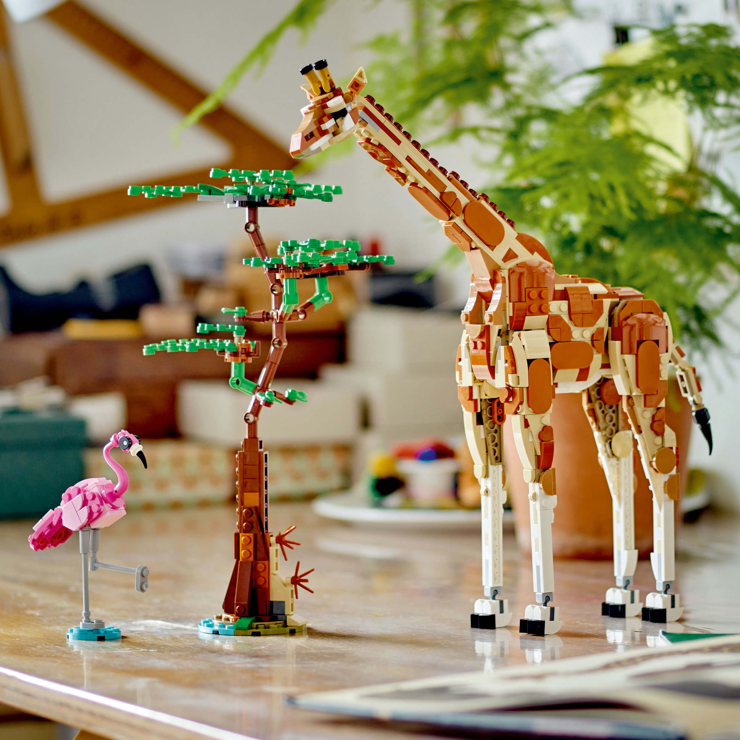 Lego Creator 3 in 1 31150 Wild Safari Animals Playset for Ages 9 & Up
