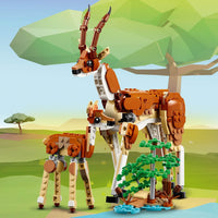 Lego Creator 3 in 1 31150 Wild Safari Animals Playset for Ages 9 & Up