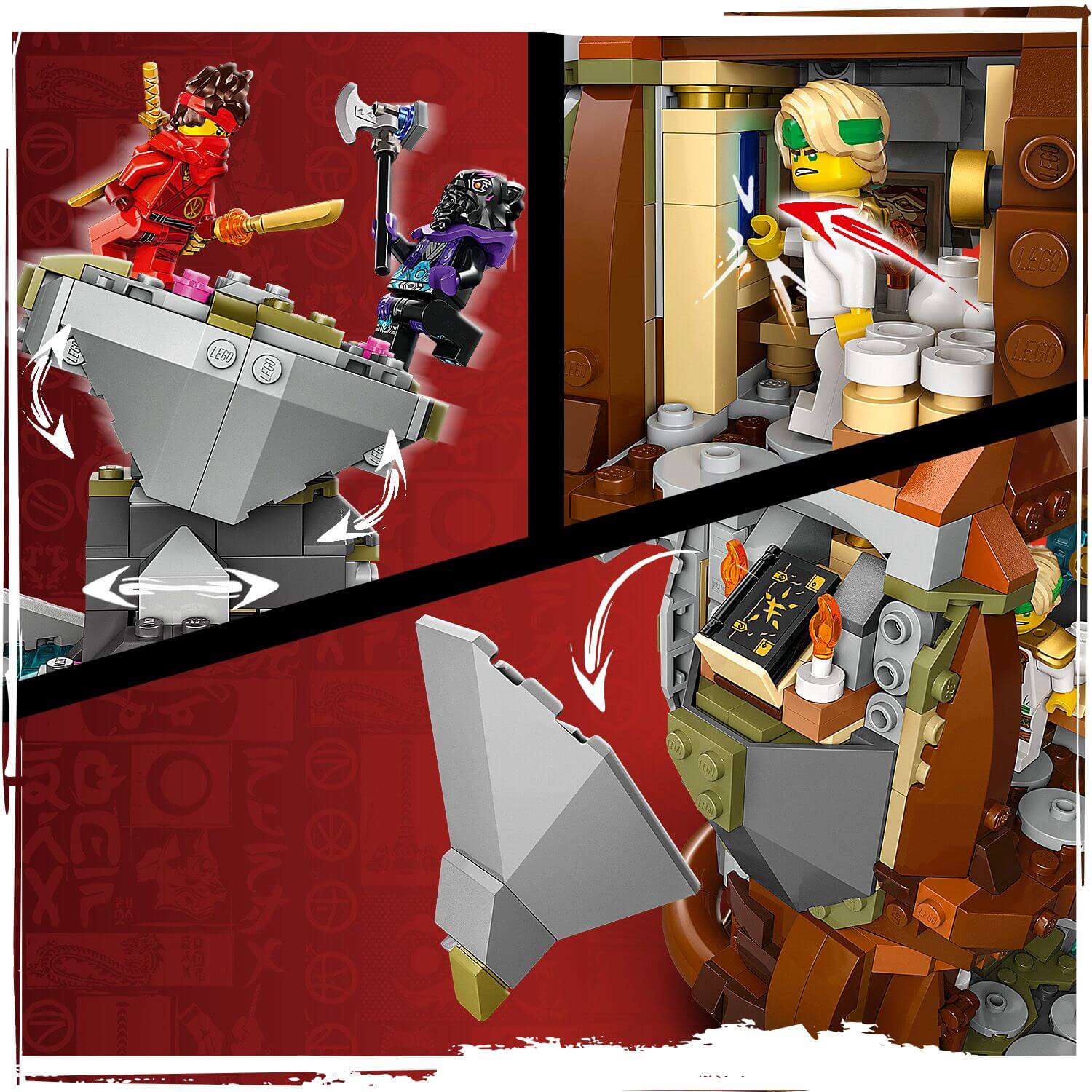 Lego Ninjago 71819 Dragon Stone Shrine for Teenagers Ages 13 and Up