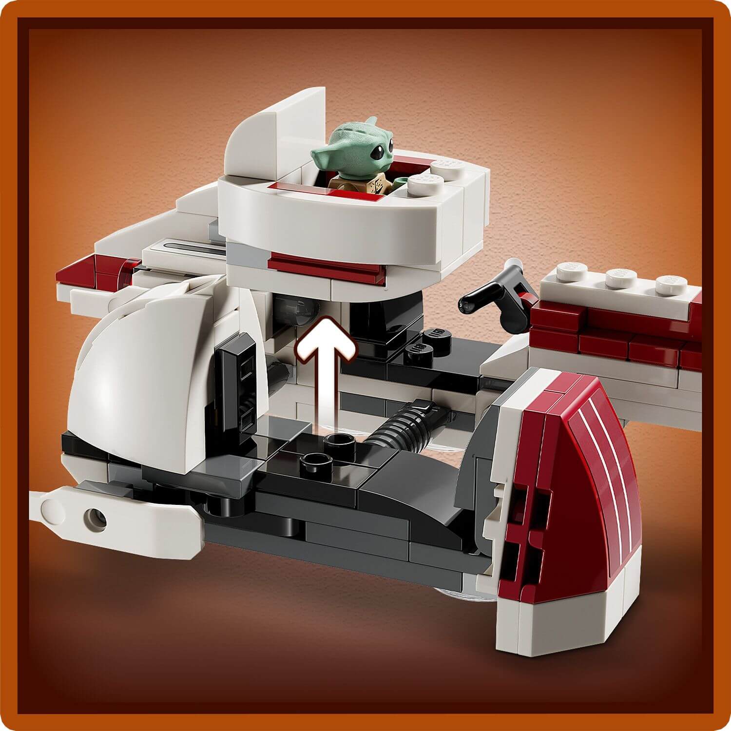 Lego Star Wars 75378 BARC Speeder Escape Toy Playset for Ages 8 and Up