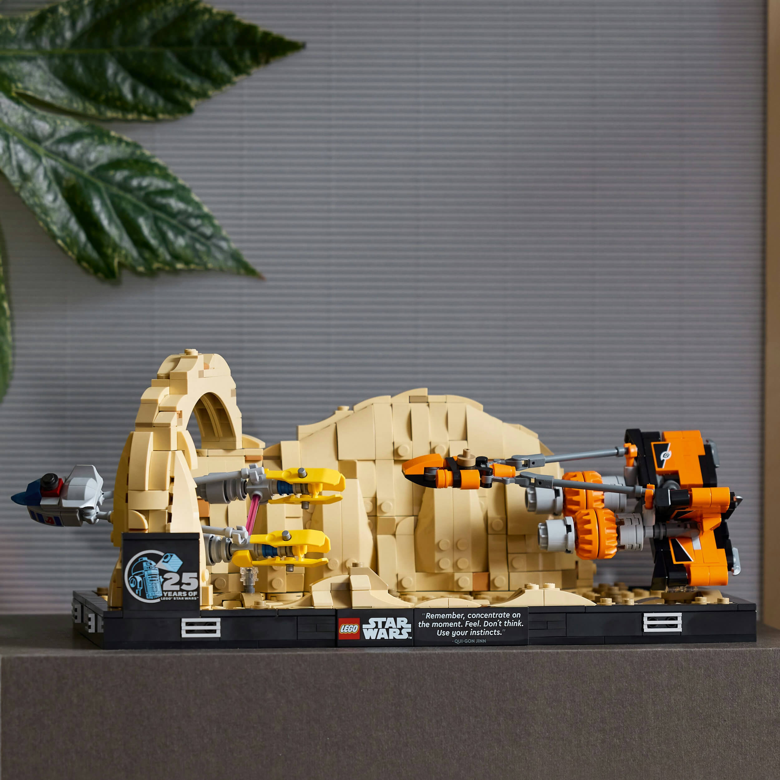 Lego Star Wars 75380 Mos Espa Podrace Diorama for Adults Ages 18 & Up