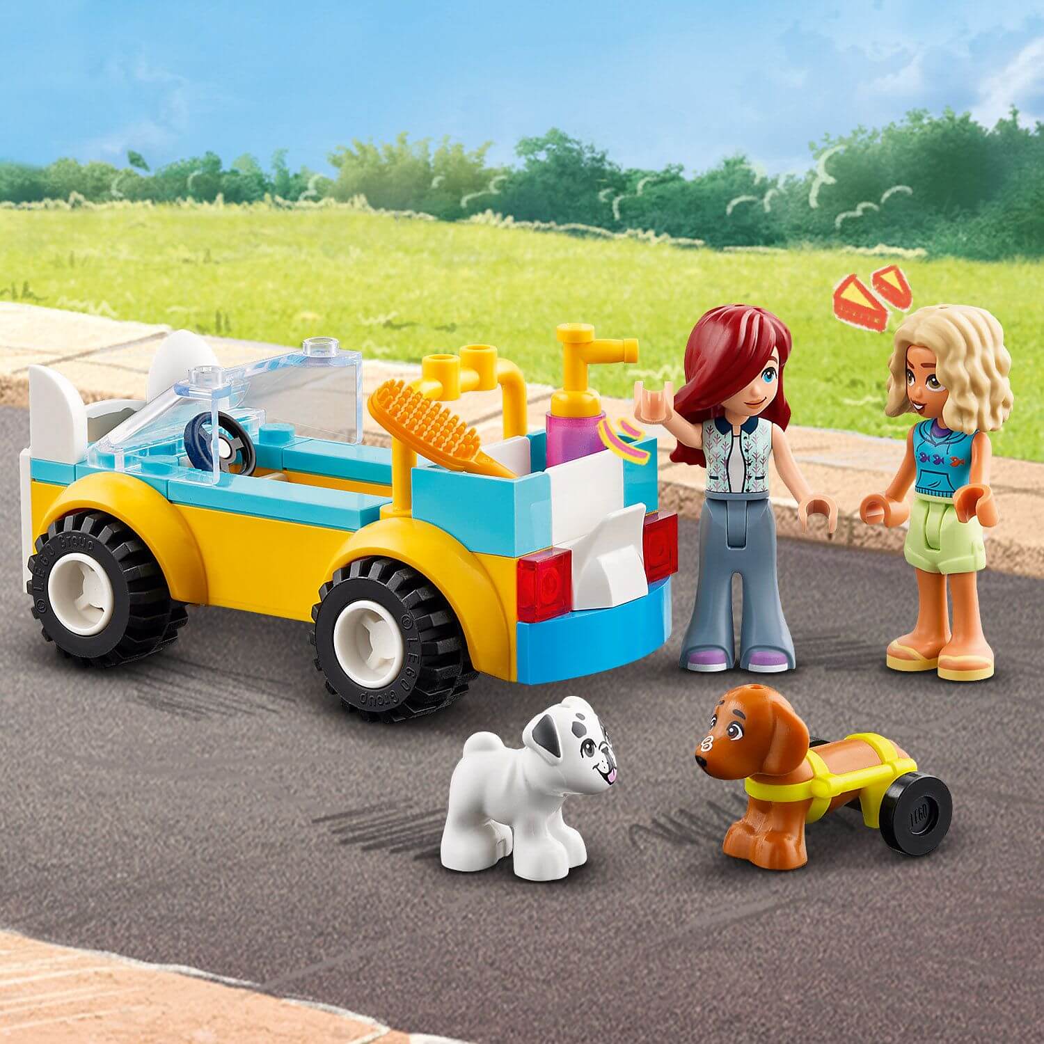 Lego Friends 42635 Dog-Grooming Car Buildable Playset for Ages 4 & Up